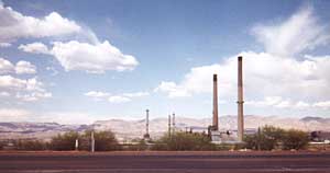 photo of smelter at San Manuel